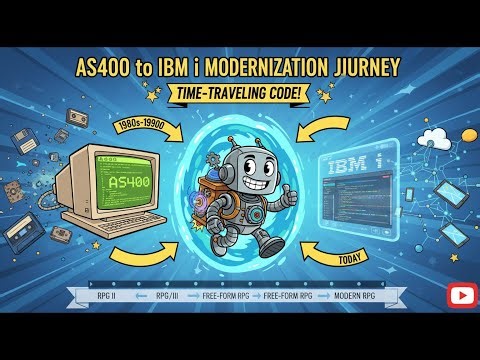 Modernize AS400 RPG to IBM i RPGLE - Files to Tables - Introduction to Course