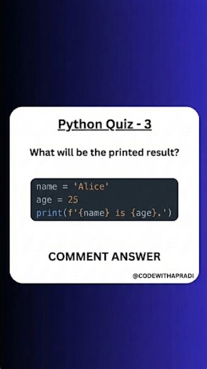Python Quiz ❓ Guess the Output. #python #coding #programming #shorts #developer