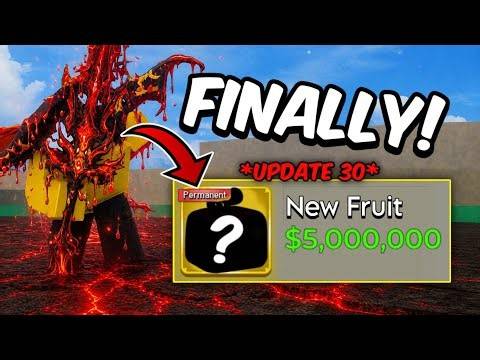 New Fruit Update 30 FINALLY HERE! Release Date + LEAKS in Blox Fruits