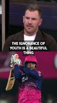 Aaron Finch on Vaibhav Sooryavanshi's stunning show 🎬