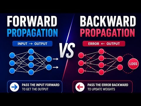 Forward & Backpropagation Explained | How Neural Networks Learn | Deep Learning 2026