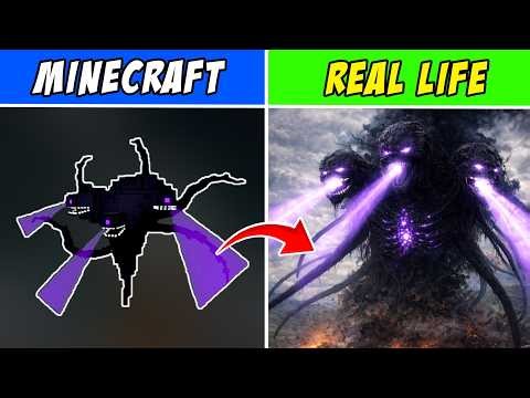 Minecraft Mutant Mobs in Real Life 😱 | Realistic Transformation