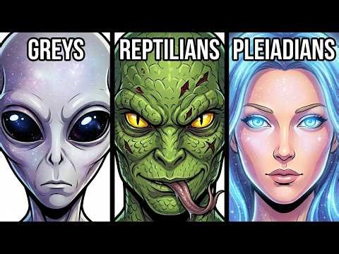 Every documented alien races explained in 6 minutes.