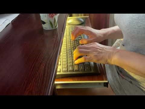 Work With Me | Keyboard Typing and Mouse Sounds | 1 Hour Home Office Session