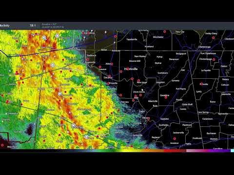 live look at radar at 6:04pm