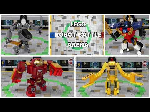 LEGO Robot Battle Arena - New Challengers (My Son And I Built Together!)