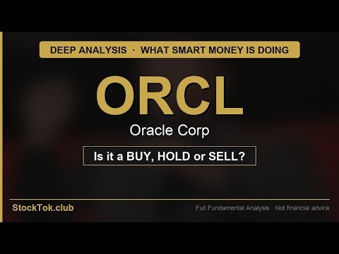 Is Oracle Corp a Buy? | Full Financial Deep Dive | ORCL Analysis | StockTok