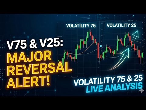 LIVE: Volatility 75 & 25 Index Strategy | CentraFX Live Trading & Analysis 📈