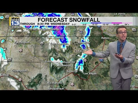 New Mexico warmth for now but stormier & cooler tomorrow