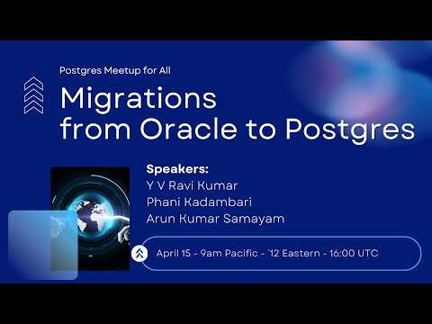 Migrating from Oracle to PostgreSQL: Strategy, Tools, and Best Practices