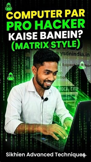 Look Like a Pro Hacker on PC! 😎 Matrix Style Command Prompt | Windows Tricks