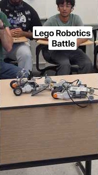 Lego battlebots fight each other #legoengineering #robotics #battlebots