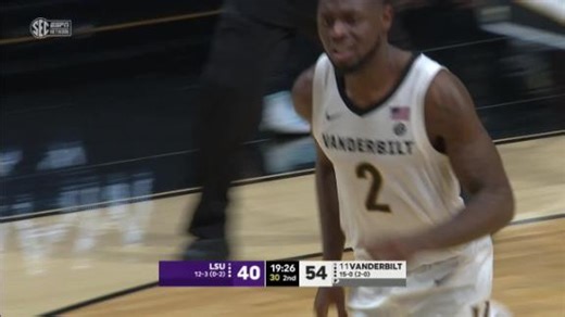 LSU Tigers vs. Vanderbilt Commodores: Game Highlights