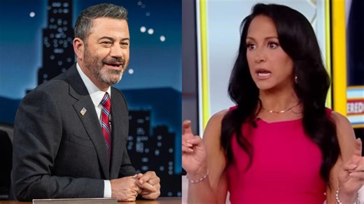 Fox News host can’t hide reaction to Jimmy Kimmel ratings reveal