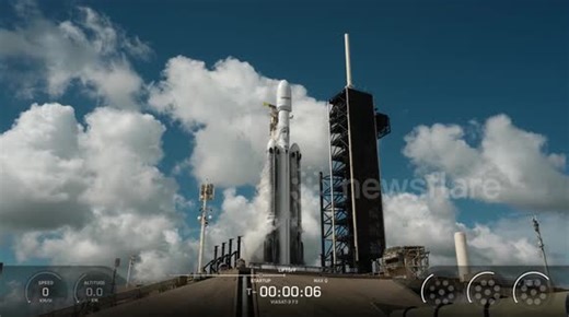 US: SpaceX Falcon Heavy Delivers Massive ViaSat Satellite In Florida Launch With Precise Booster Landings