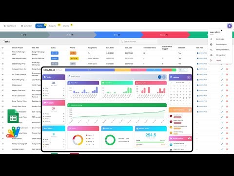 🚀 Complete Client & Task Management Platform using Google Sheets #appsscript #nocode