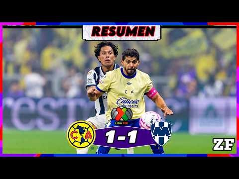 ✅ ASI FUE EL EMPATE ENTRE AMÉRICA Y MONTERREY LIGA MX 🏆 JORNADA 11 APERTURA 2026