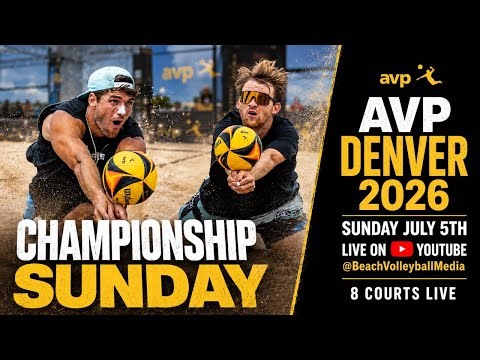 AVP Denver Open 2026 LIVE | Championship Sunday | Court 7