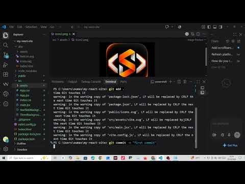 How to Deploy a Website from Visual studio Code and make it live for free. Step by step guide
