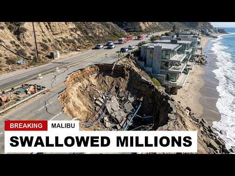 Nicolas Cage’s $35M Malibu Enclave Just Collapsed Into A 30-Foot Sinkhole