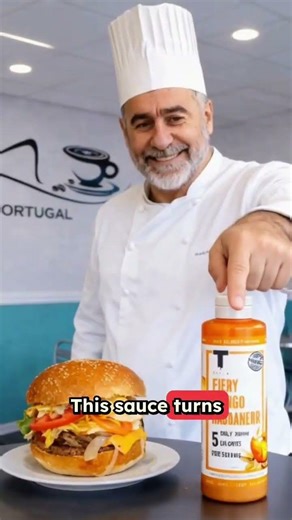 This is NOT normal sauce. This is our Home Style Burger at Taste of Po