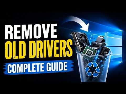 How to Completely Remove Old Drivers in Windows 10 (2026 Guide)