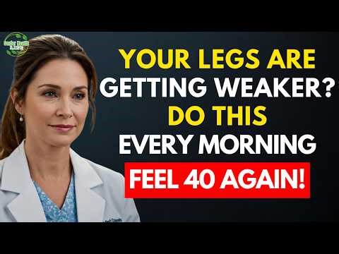 Over 60? Your Legs Are Getting Weaker Every Week! Do THIS Simple Standing Exercise Every Morning