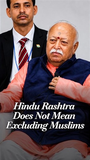 Bhagwat's Huge Remark In New York On Hindu Rashtra & Muslims