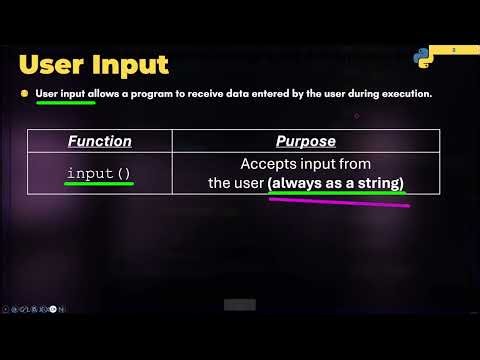 Python User Input Explained for Beginners | input() Function Made Easy