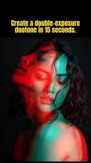 Double Exposure Duotone in Photoshop — Easy & Fast