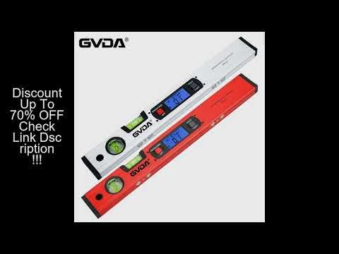 GVDA Digital Spirit level Bubble Magnetic Electric Level 360 degree Angle Finder Protractor Inclinom