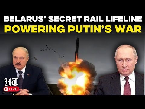 Live: How Belarus Rail Networks Secretly Sustain 'Putin's Army' | Russia Ukraine War