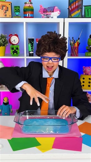 The Magic Melting Moment! 🌈✨ Unbelievable Science Fun!