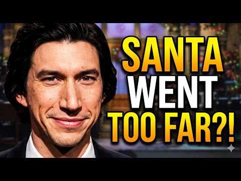 "SANTA WENT TOO FAR?!" What Everyone Missed in Adam Driver SNL Christmas Monologue