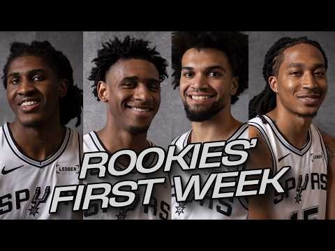Everything Our Rookies Did Since Arriving In San Antonio!