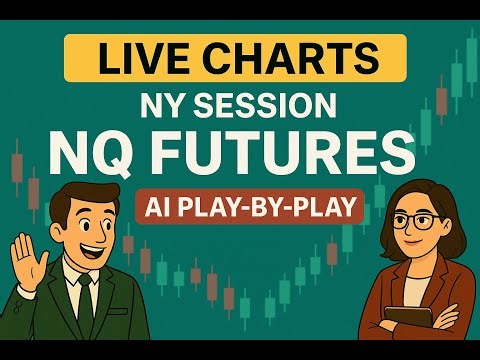 NY Session: NQ Futures Trading Live | Nasdaq 100 | Live AI Chart Commentary (01-06-26)