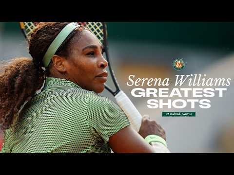 Serena Williams greatest shots in Paris | Roland-Garros