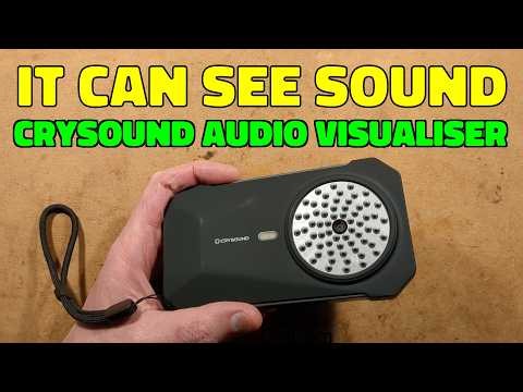 Testing a Crysound acoustic camera