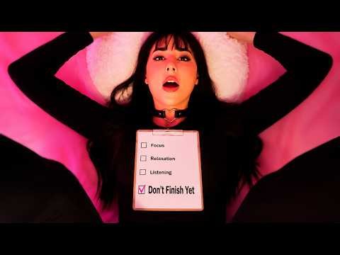 ASMR Don’t Finish Yet… Control It With Me (focus tests for sleep, eyes closed 💤)