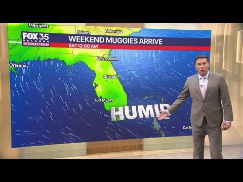 Fri 4/24 - 1st Round of Muggy Weather Weekend, Meteorologist Brooks Garner