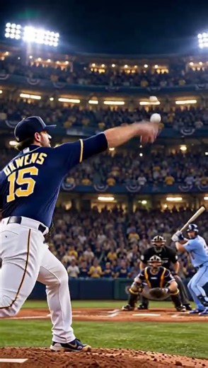 World Series 2026: Brewers Survive Rays’ Rally to Win Game 1, 3–2! #shorts