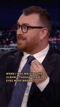 Sam Smith reveal he named his album ‘Hazel Eyes’ because he thought it meant brown eyes 🤭🤯