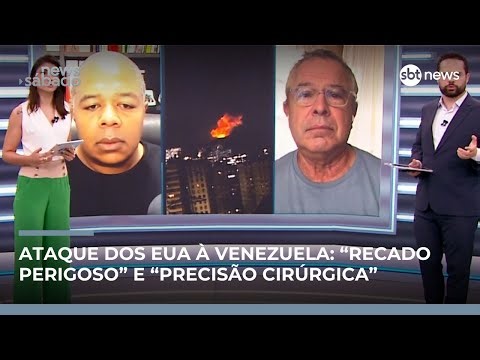“Recado perigoso” e “precisão cirúrgica”: Analistas debatem ataque dos EUA à Venezuela | #NewsSábado