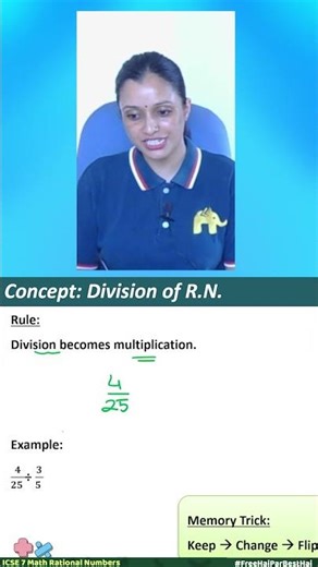 Rational numbers made easy 📐Just invert & multiply!