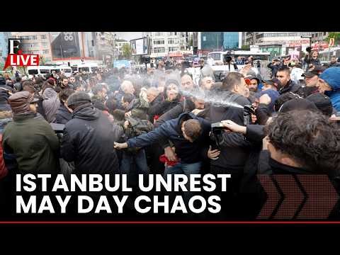 Turkey Protest LIVE: CHAOS Unfolds As May Day Protests Turn Violent In Istanbul | Firstpost