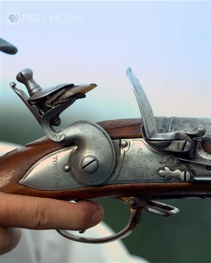 See the explosive power of a 1756 musket in action: | NOVA l PBS