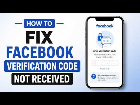 How To Fix Facebook Verification Code Not Received | Step By Step