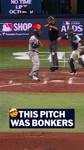 A NASTY sinker from Drew Rasmussen freezes Trent Grisham for the strikeout!