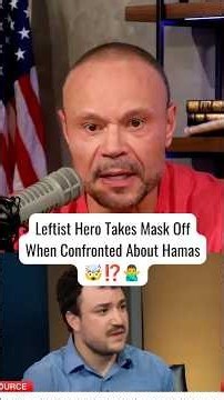 Leftist Hero Takes Mask Off When Confronted About Hamas