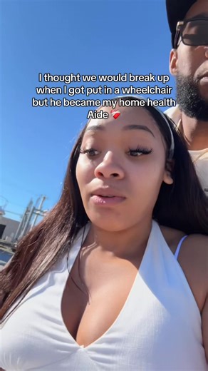 Or is he happy about it ??😒😒 #fyp | wheelchair